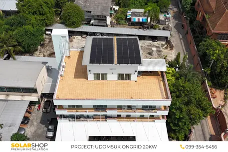 by Solarshop Premium Installation Solar Cell System Installation Service in Thailand