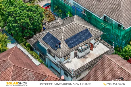 by Solarshop Premium Installation Solar Cell System Installation Service in Thailand