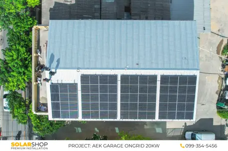 By SOLARSHOP Premium Installation, Solar Cell System Installation Service in Thailand.
