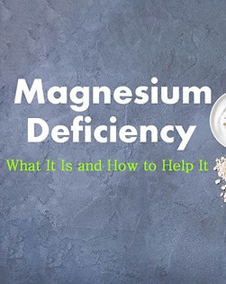 Magnesium, Magnesium Dificient