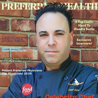 Top Chef Jonathan Scinto's battle with Sjogren's syndrome in Preferred Health Magazine