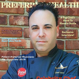 Top Chef Jonathan Scinto's battle with Sjogren's syndrome in Preferred Health Magazine