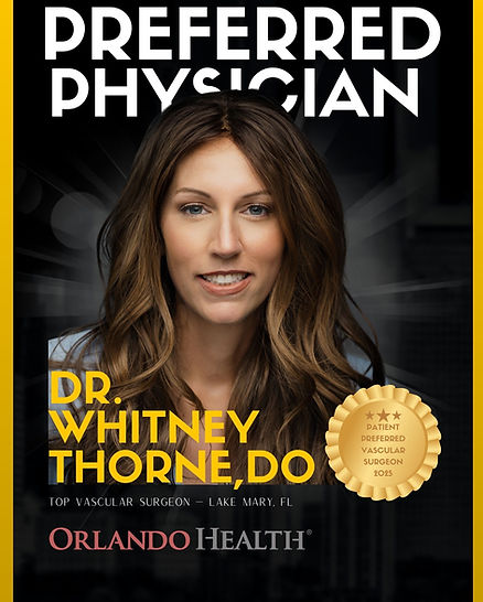 Dr. Whitney Thorne, DO- Patient Preferred Vascular Surgeon