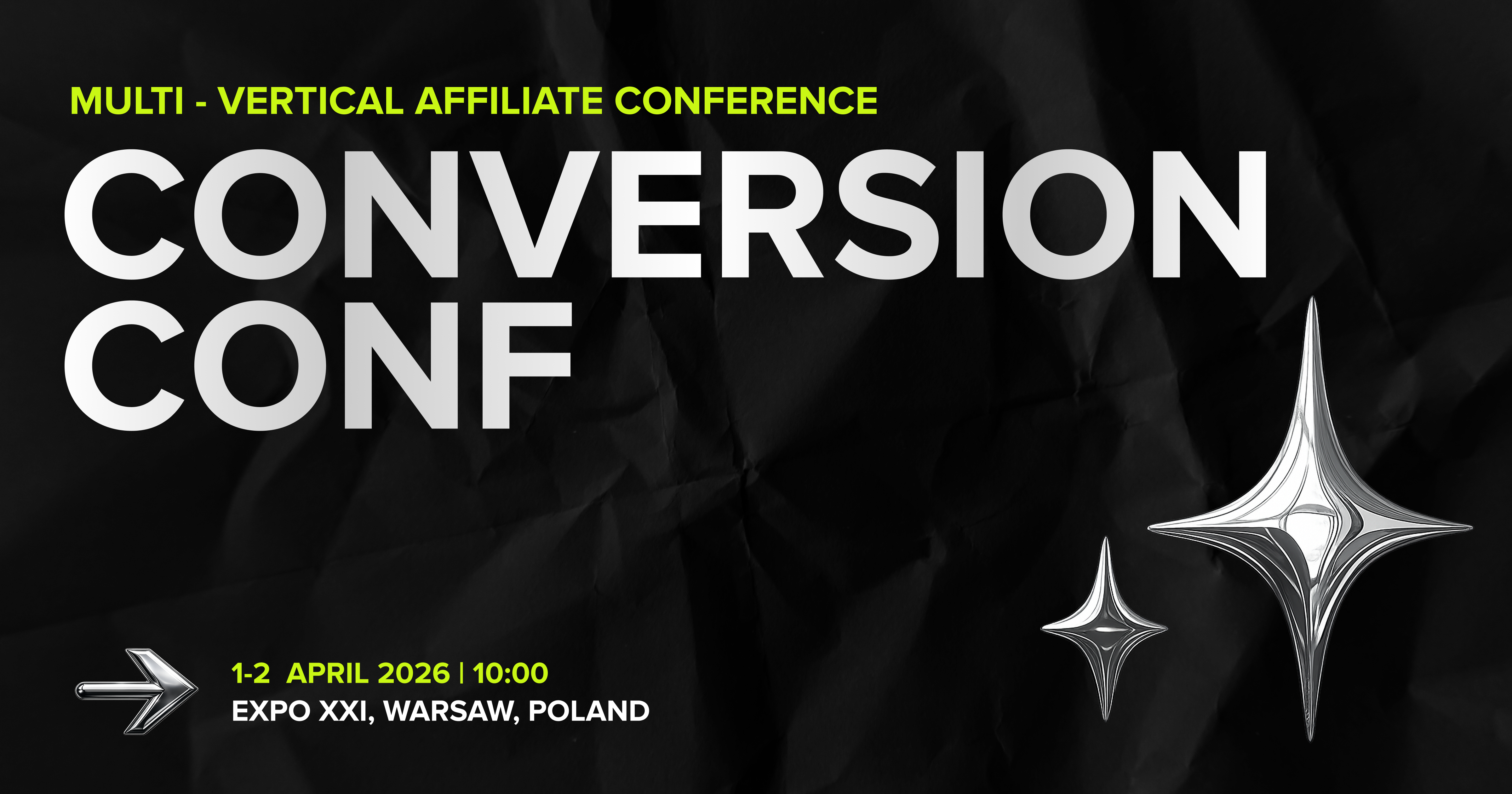 Conversion Conf MULTI-VERTICAL AFFILIATE CONFERENCE WARSAW BY CONVERSION CONF 2026 ...