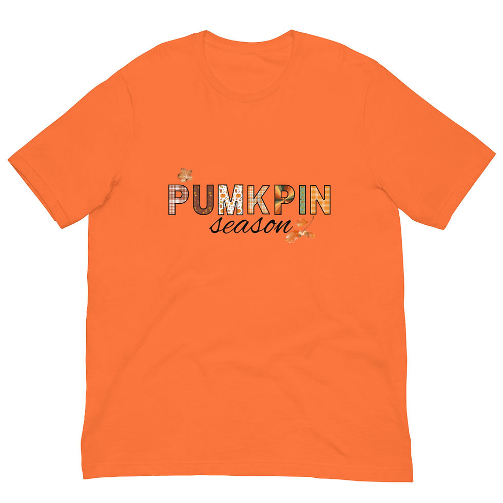 Thumbnail: PUMPKIN Season Unisex t-shirt