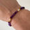 Thumbnail: Amethyst & Freshwater Pearl Bracelet