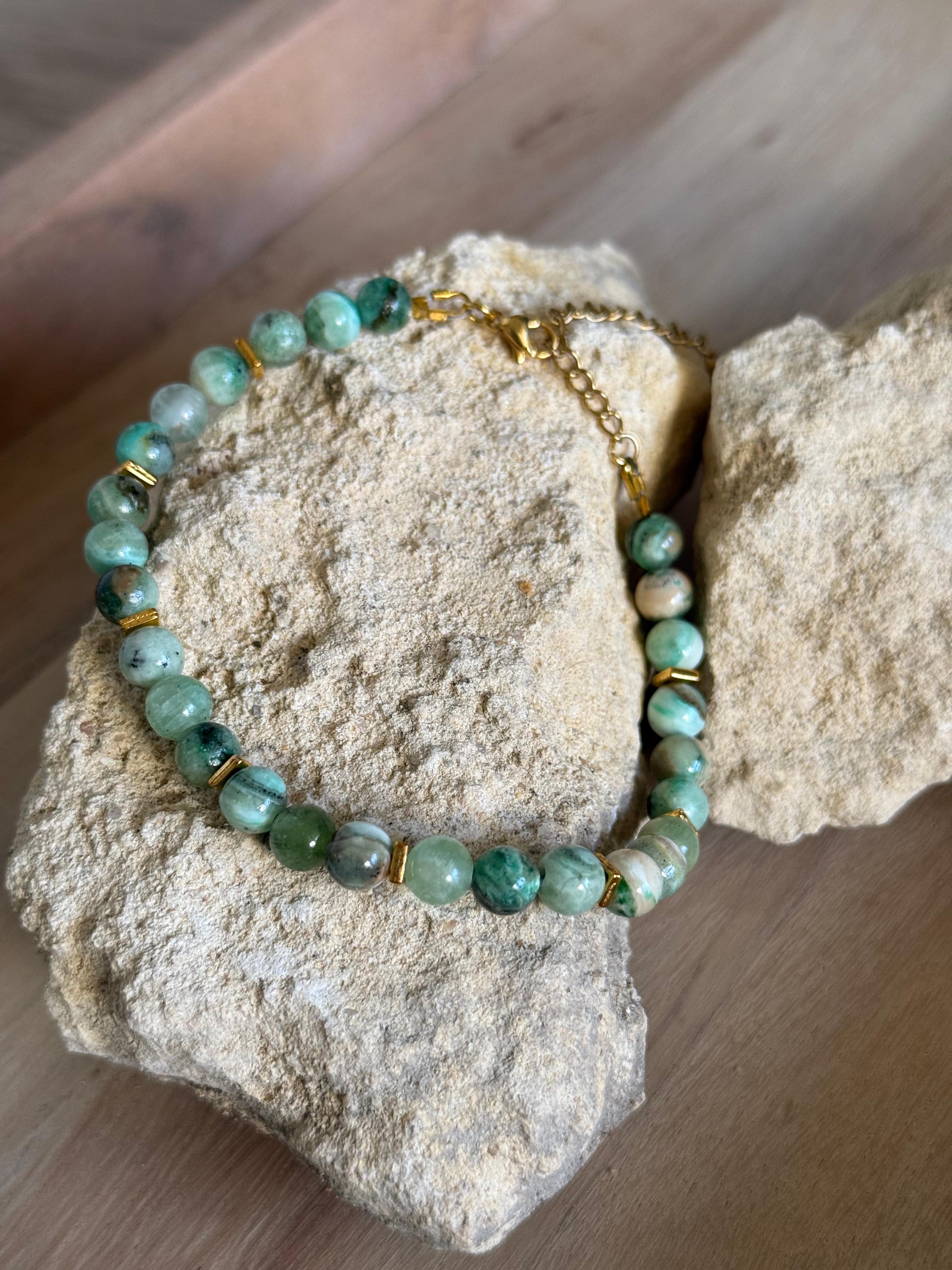 Green Angelite Bracelet