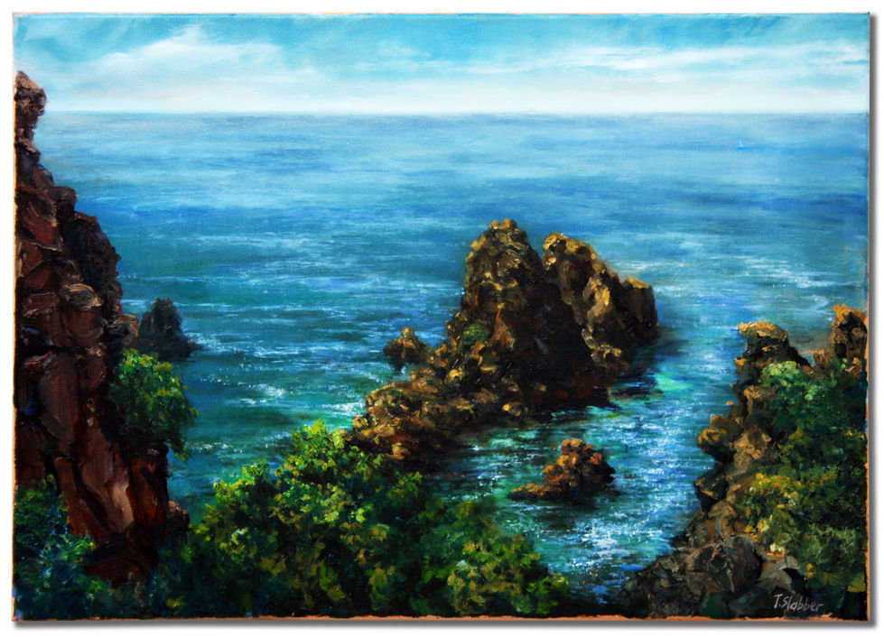 Thinus Slabber _ Cliff views near Beauport.jpg