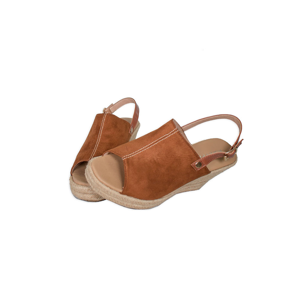Miniatura: Zuecos Cuña Esparto, Brown Wedge · MARYPAZ · Talla 39