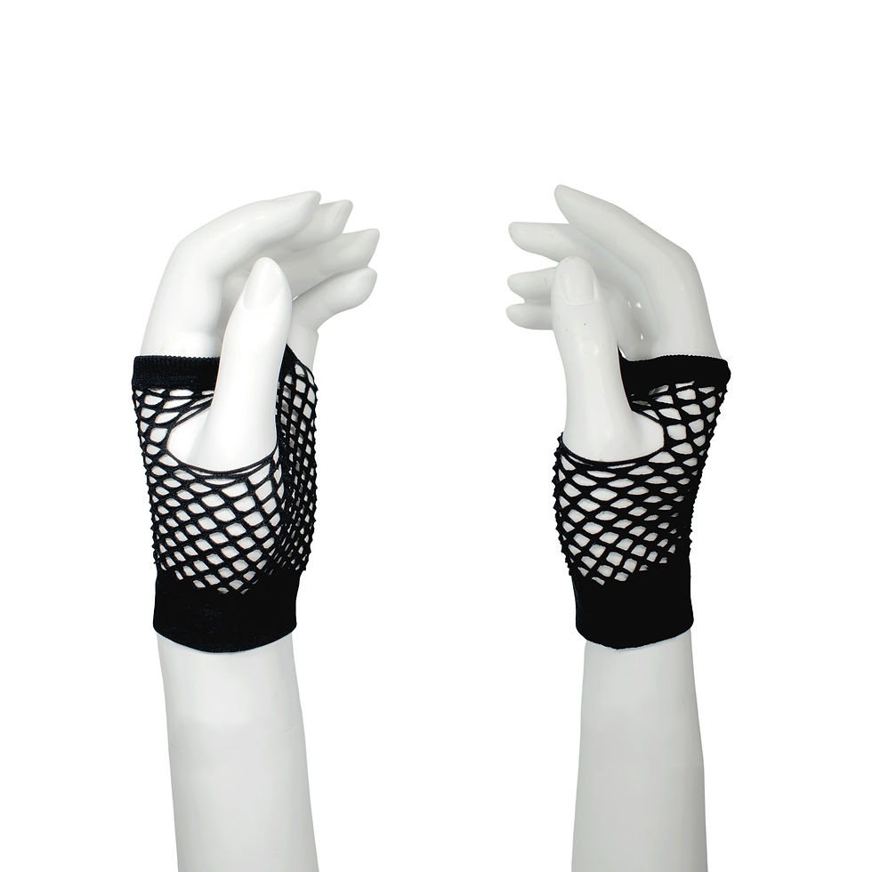 Miniatura: Guantes Mitones Rejilla · Talla U