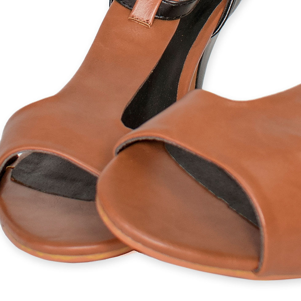 Miniatura: Sandalias, Kitten Heels Bicolor · MARYPAZ · Talla 40