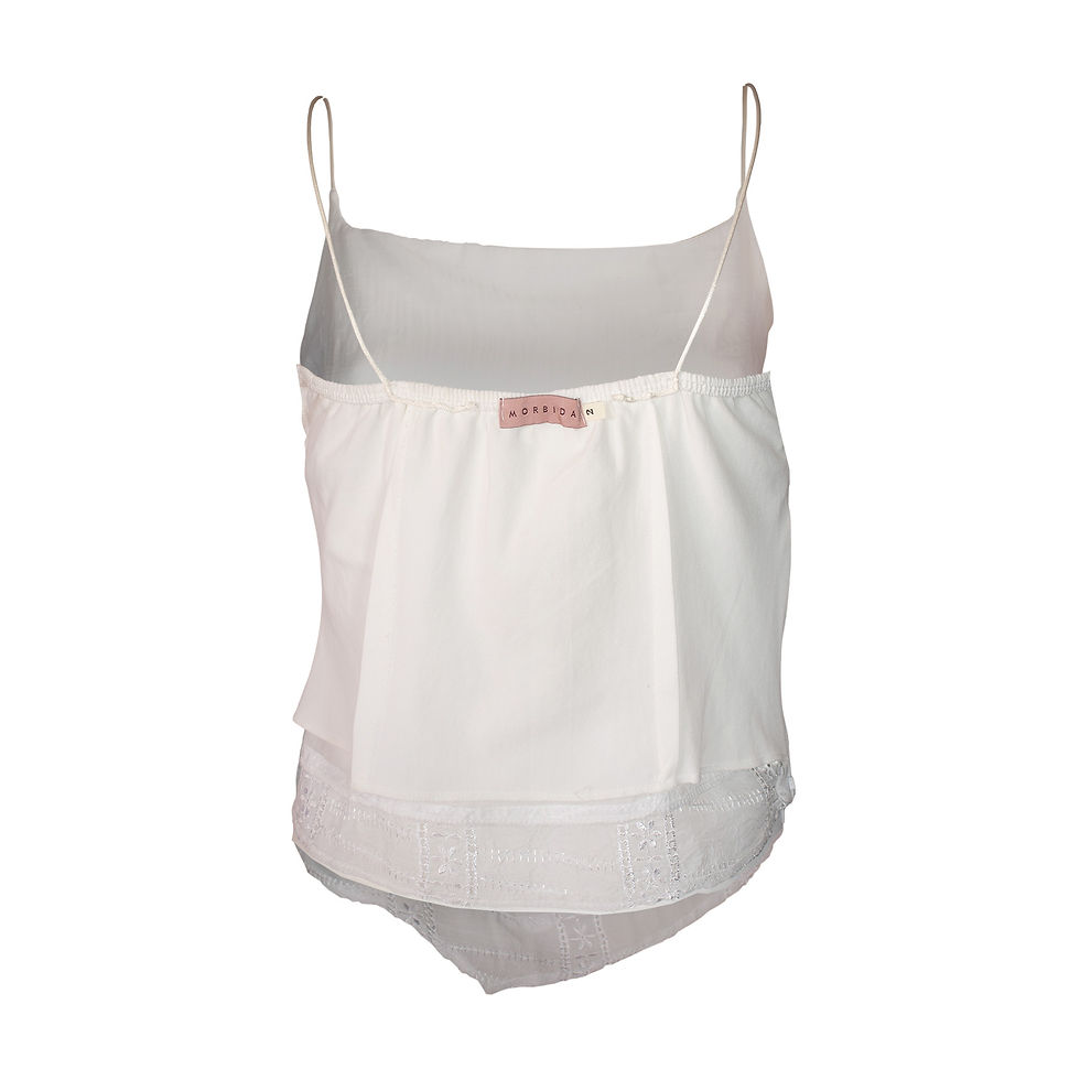 Miniatura: Top Lencero Blanco