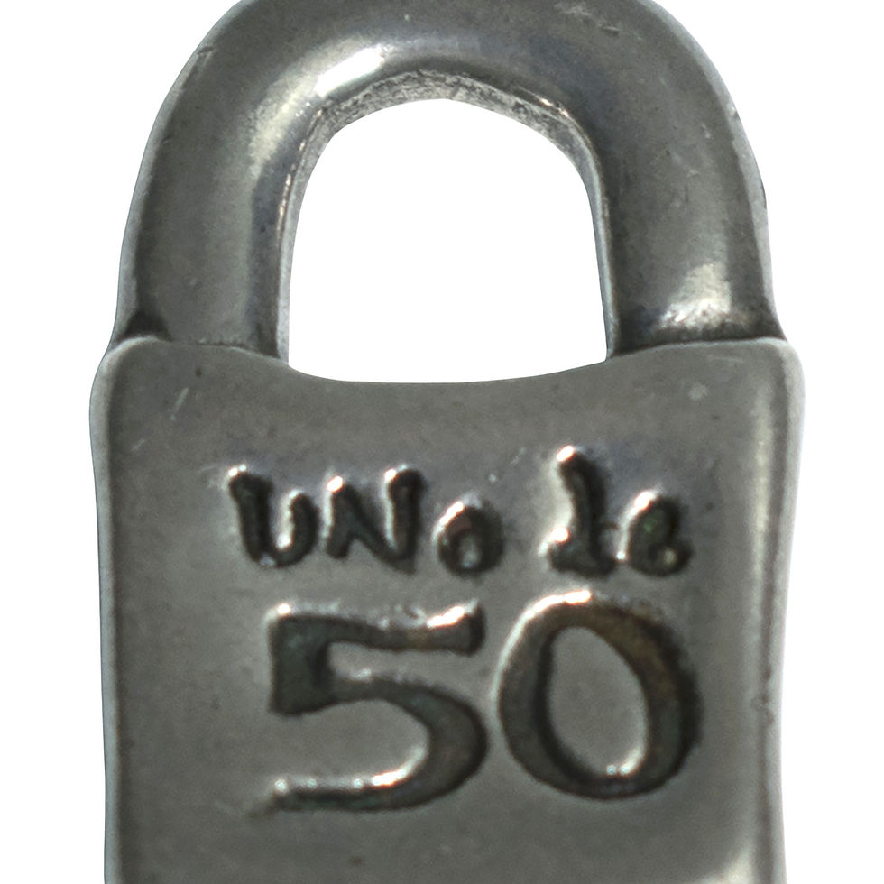 Miniatura: Colgante Candado Uno de 50