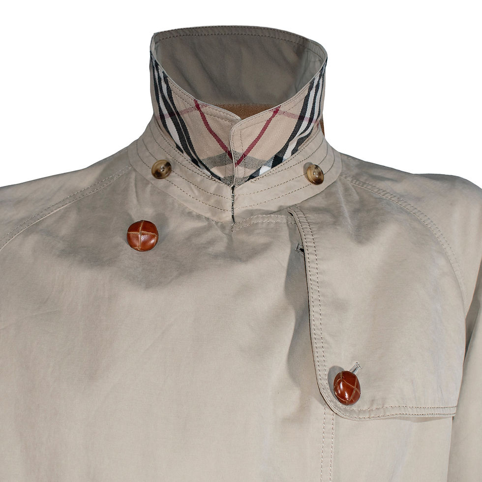 Miniatura: Trench Coat / Gabardina Burberry Corta Vintage
