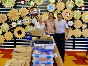 Columbus Green Building Forum Provide Generous Material Donation to PAST