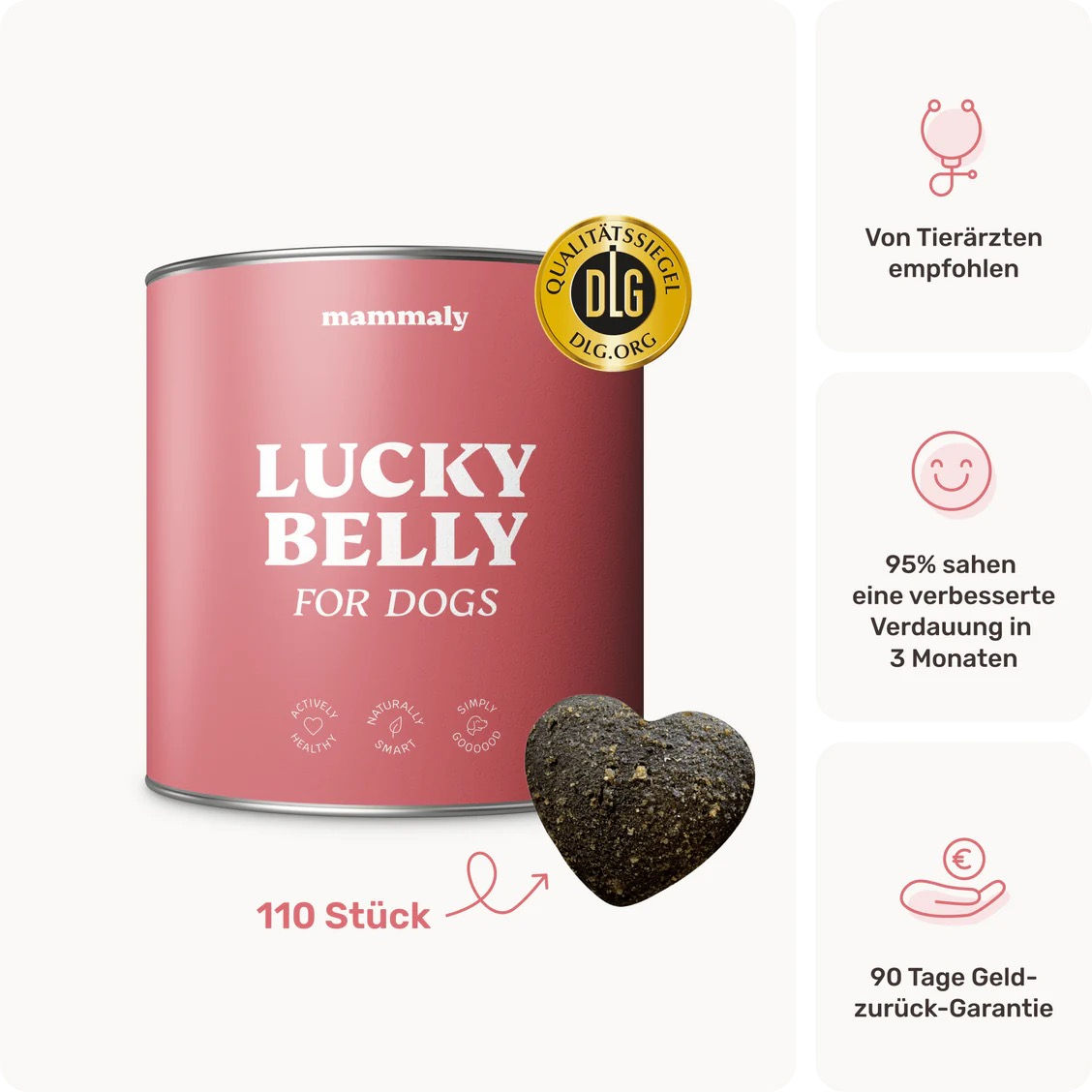 mammaly Lucky Belly for Dogs