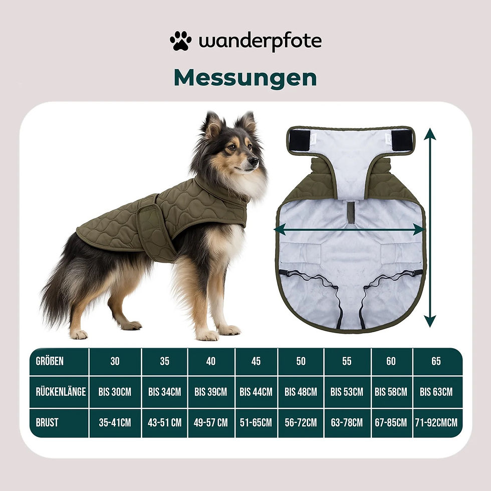 Miniaturbild: Hundemantel gesteppt