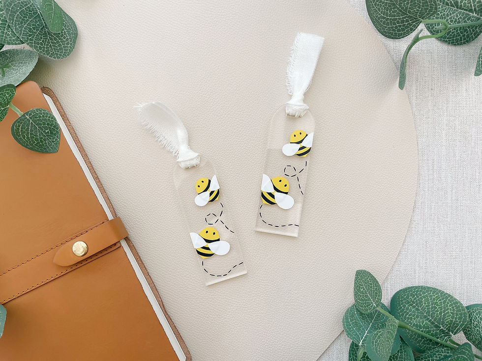 Thumbnail: Mini Bee Print Bookmark