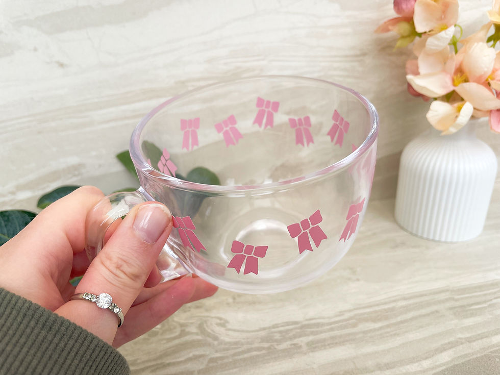 Thumbnail: Mini Bows Cappuccino Mug