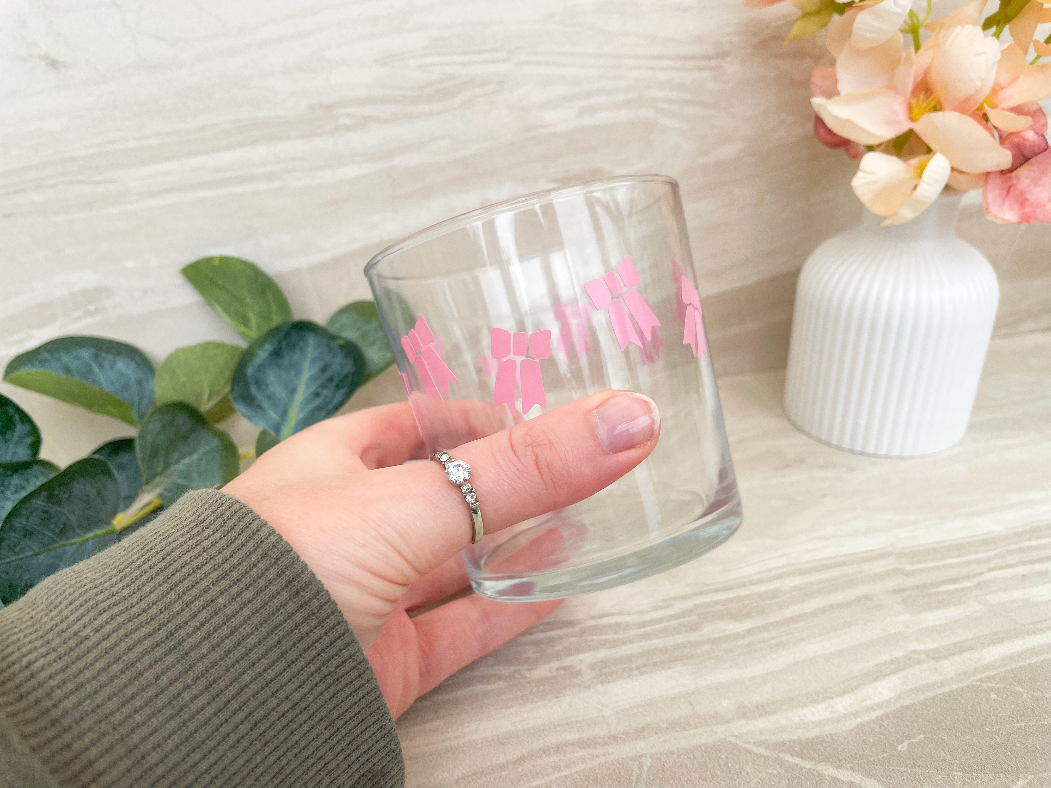 Mini Bows Short Glass