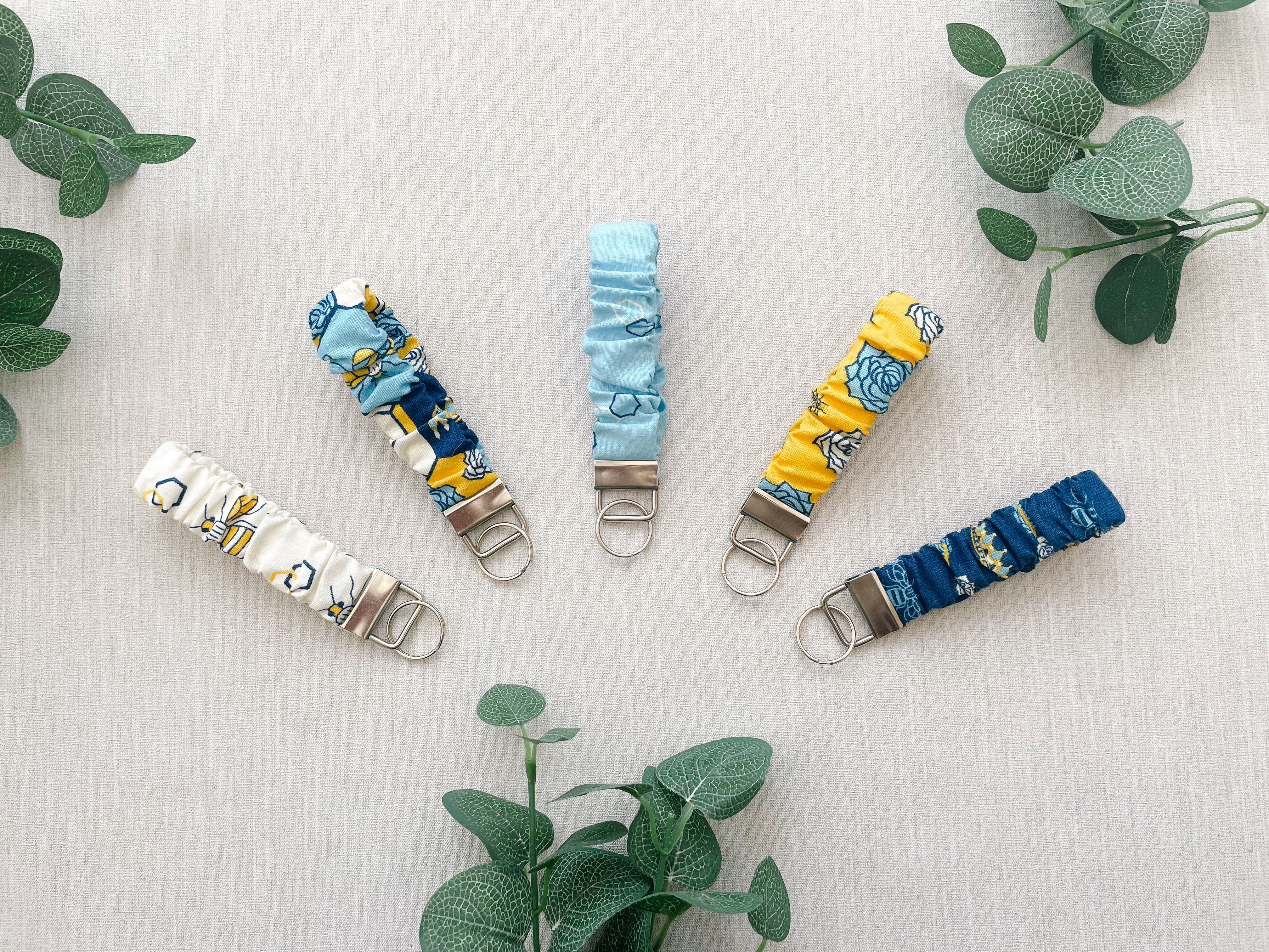 Bee Wristlet Keychain