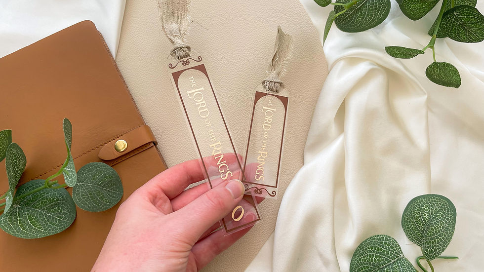 Thumbnail: The Lord of the Rings Mini Bookmark