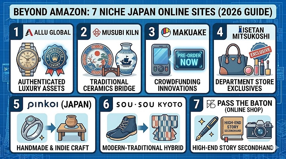7 Niche Japanese Shopping Sites Worth Knowing in 2026