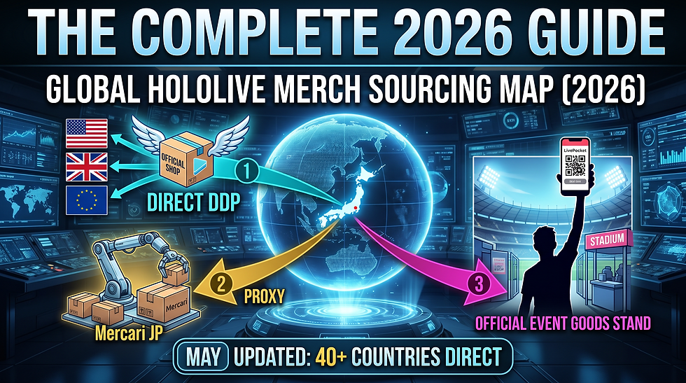hololive Merchandise in 2026: The International Fan's Complete Guide