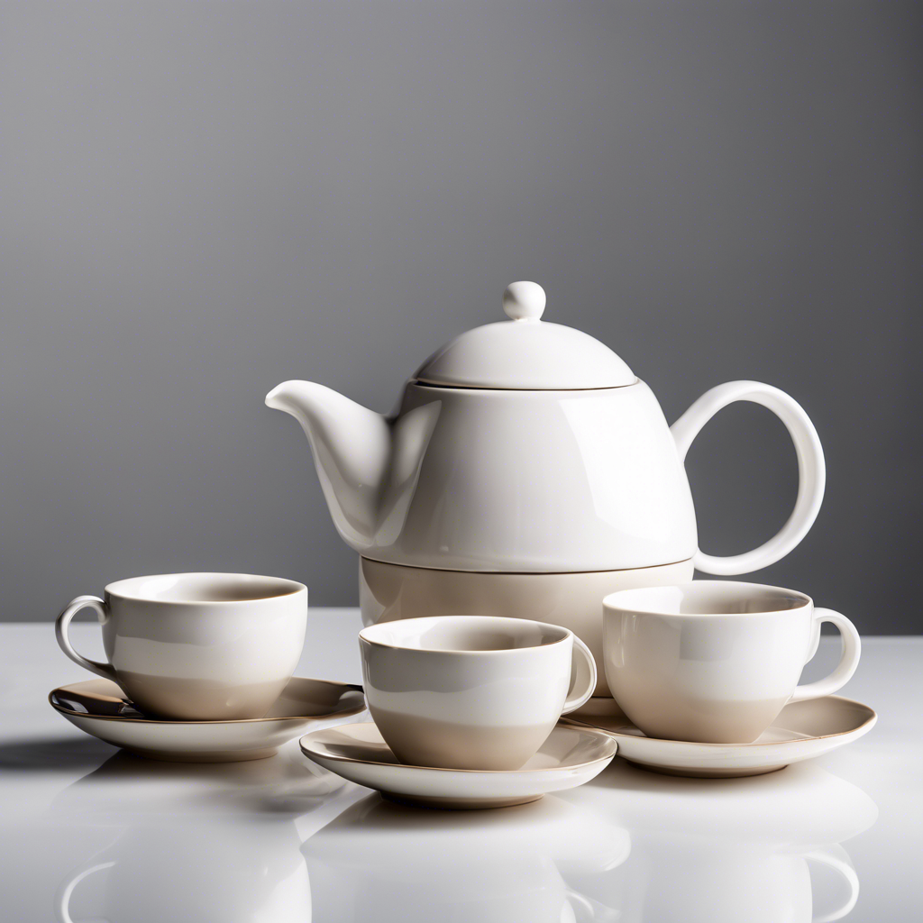 Porcelain Tea Pot Set