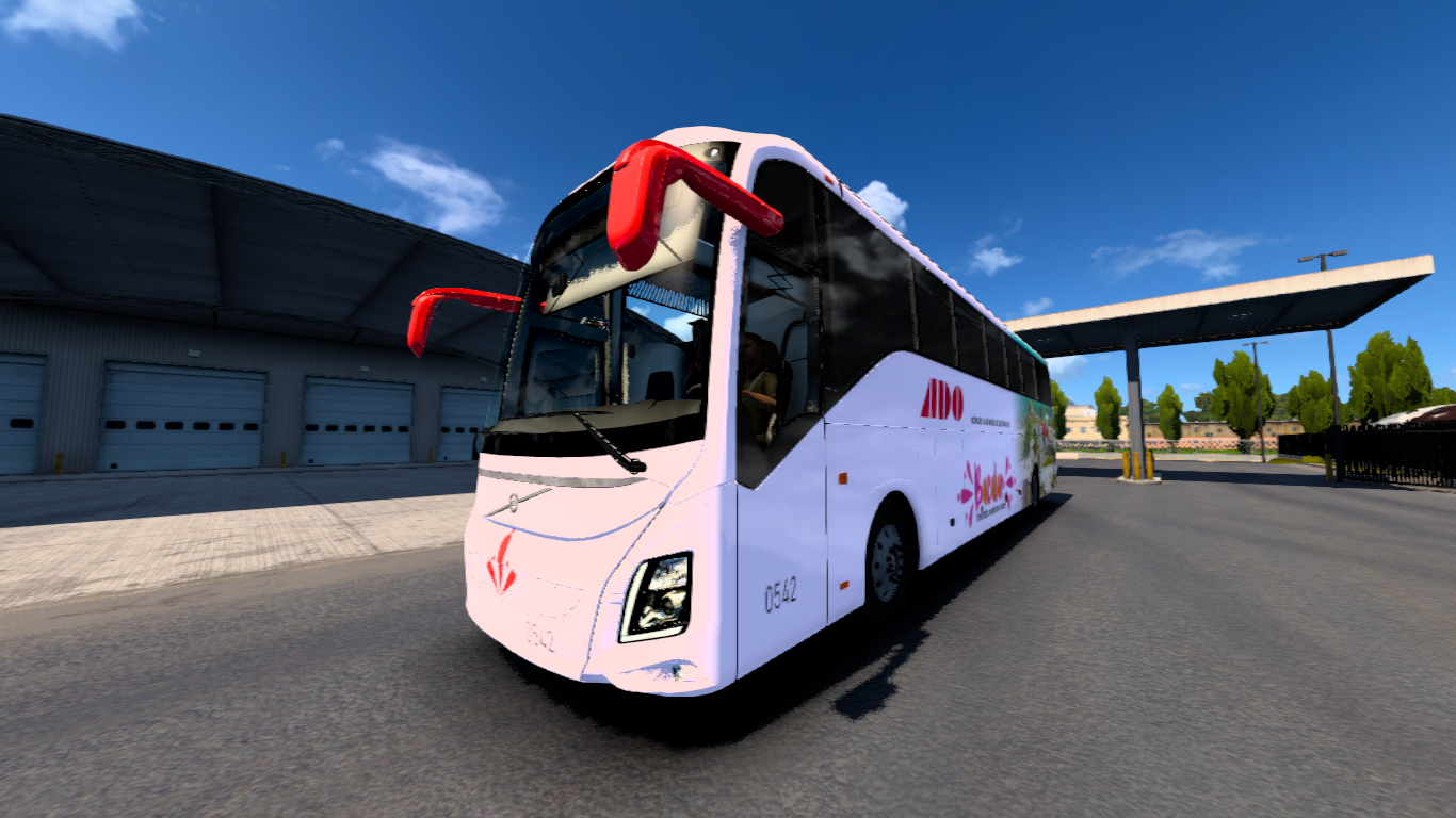 Skin ADO Galería Rodante Bacalar (Volvo 9800 by DMGS)