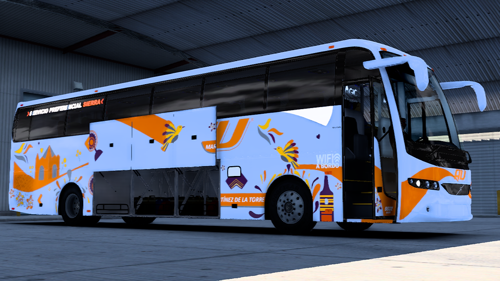 Miniatura: Skin AU Servicio Preferencial Sierra (Volvo 9700 Grand by DMGS)