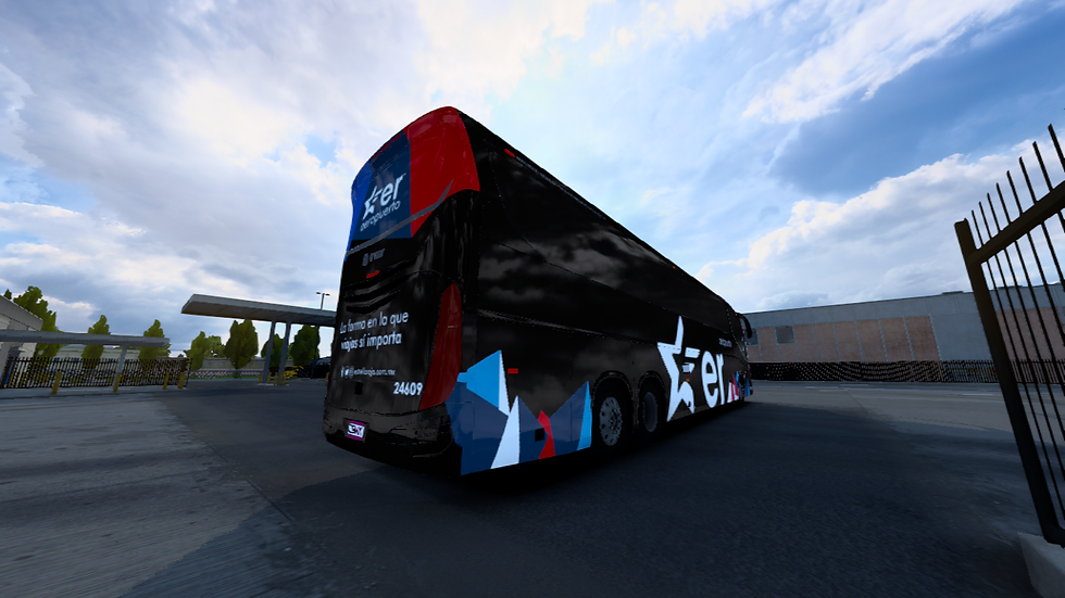 Miniatura: Skin Estrella Roja Aeropuerto (Irizar i8 by DMGS)