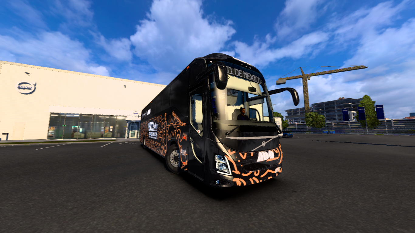 Skin ADO Galería Rodante Coatzacoalcos (Volvo 9800 2021 by DBMX)
