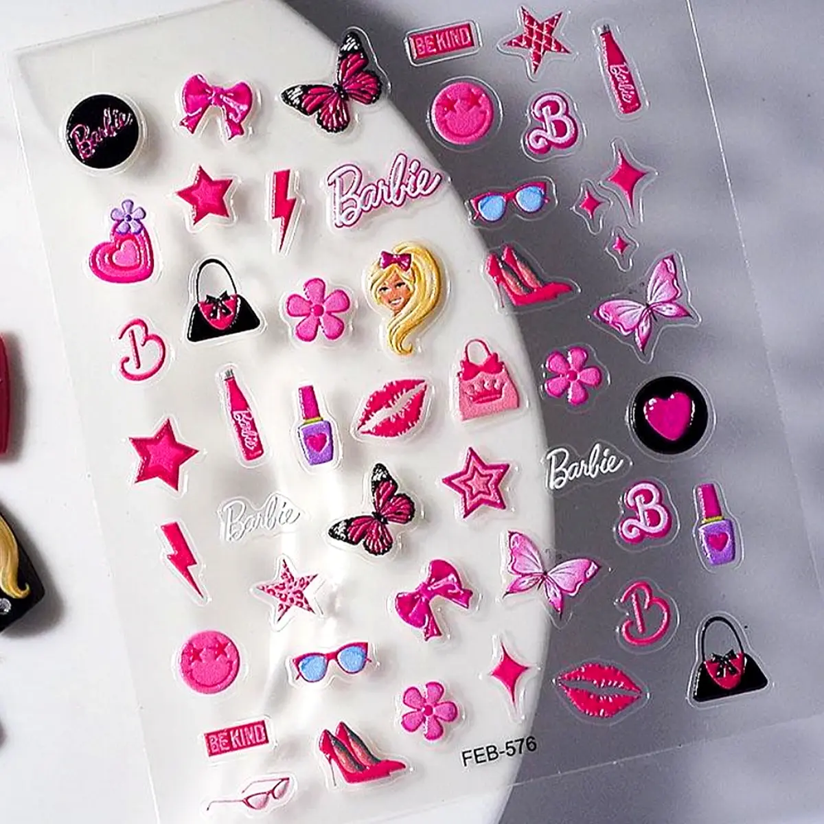 5D Nail Art Sticker | Barbie 💖