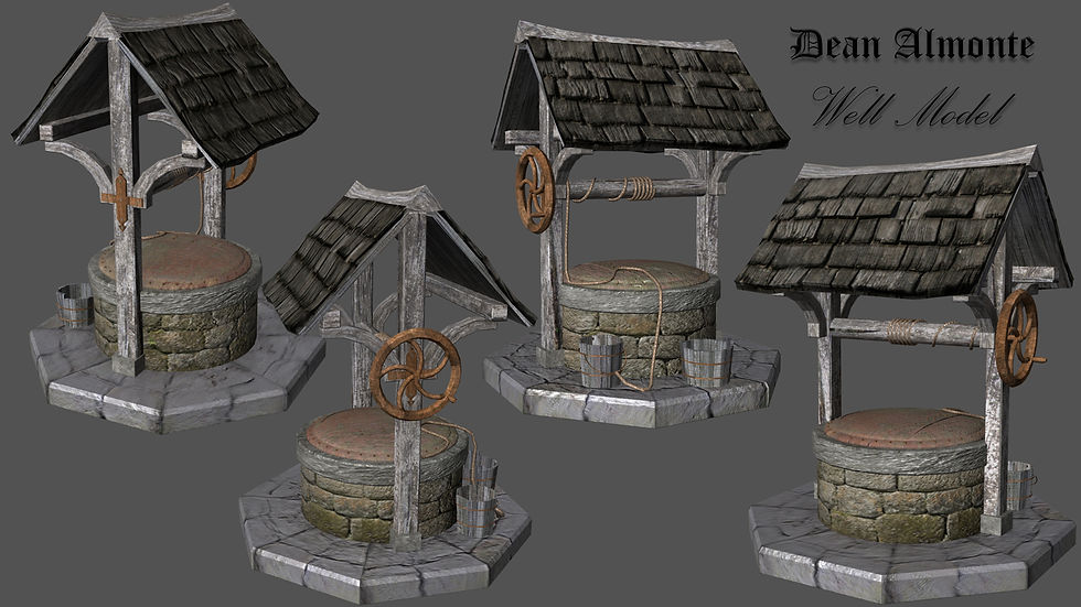 Well model Render