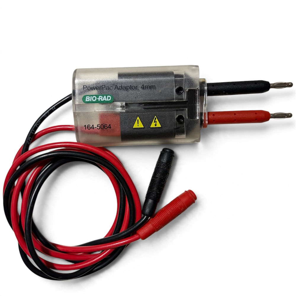 Bio-Rad PowerPac Adaptor 4 mm (164-5064) für Elektrophorese-Netzgeräte