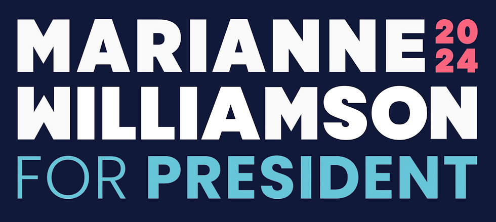Marianne Williamson For President