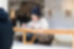Asian Woman Writing
