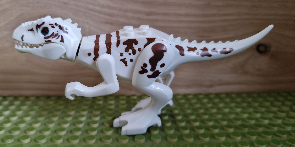 Thumbnail: Tyrannosaurus - button block dinosaur figure