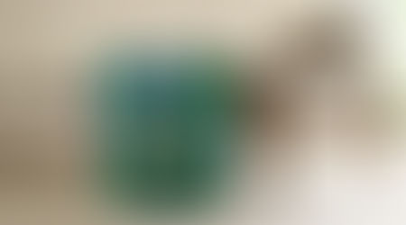 Emerald paint by a chair