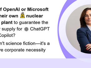 💡 What if OpenAI Needed Its Own Nuclear Power Plant? The Energy Crisis of the AI Era (2028-2030)