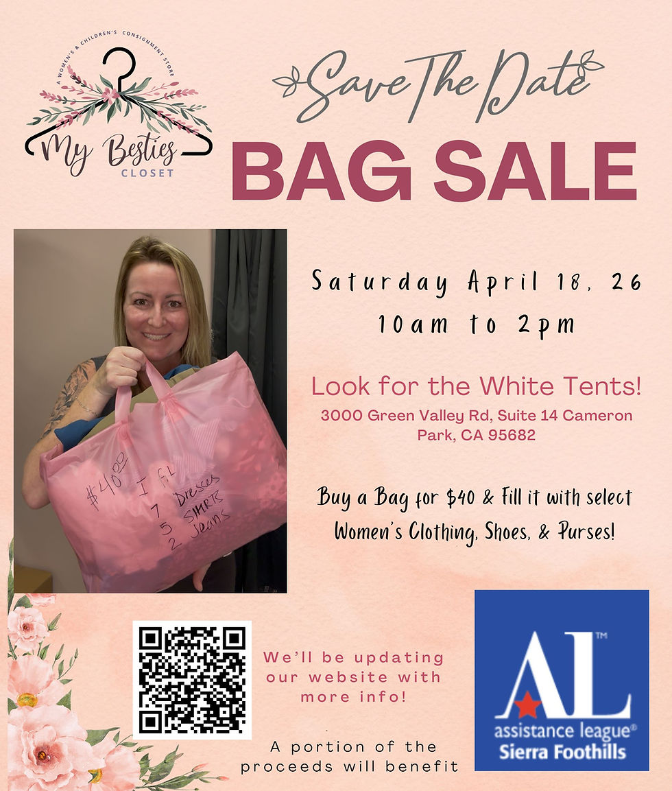 Parking Lot Bag Sale