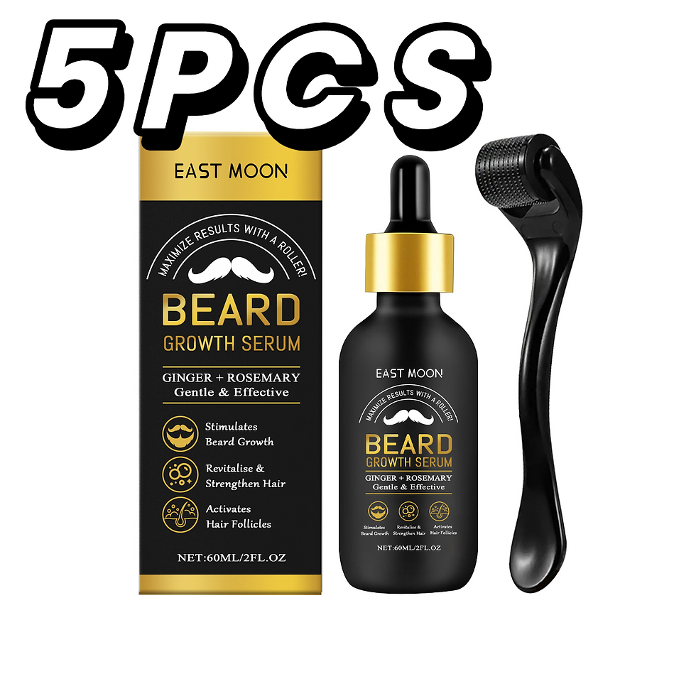 Miniatura: Kit de Cuidados para Barba com Gengibre – Sérum e Tratamento para Barb