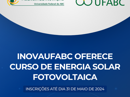 InovaUFABC oferece curso de energia solar fotovoltaica
