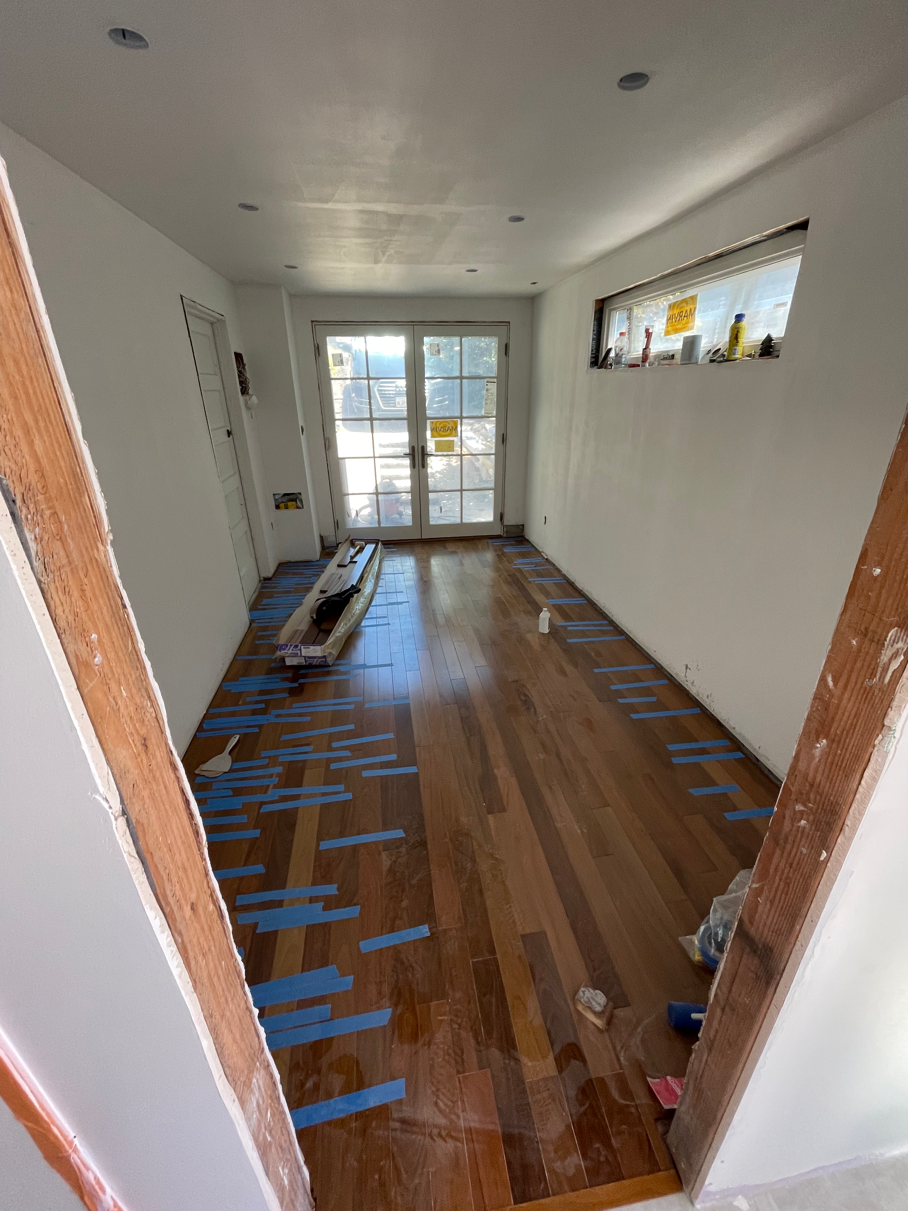 Studio apartment interior