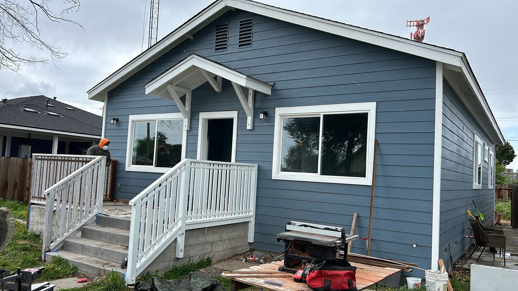 Rebuilt custom home