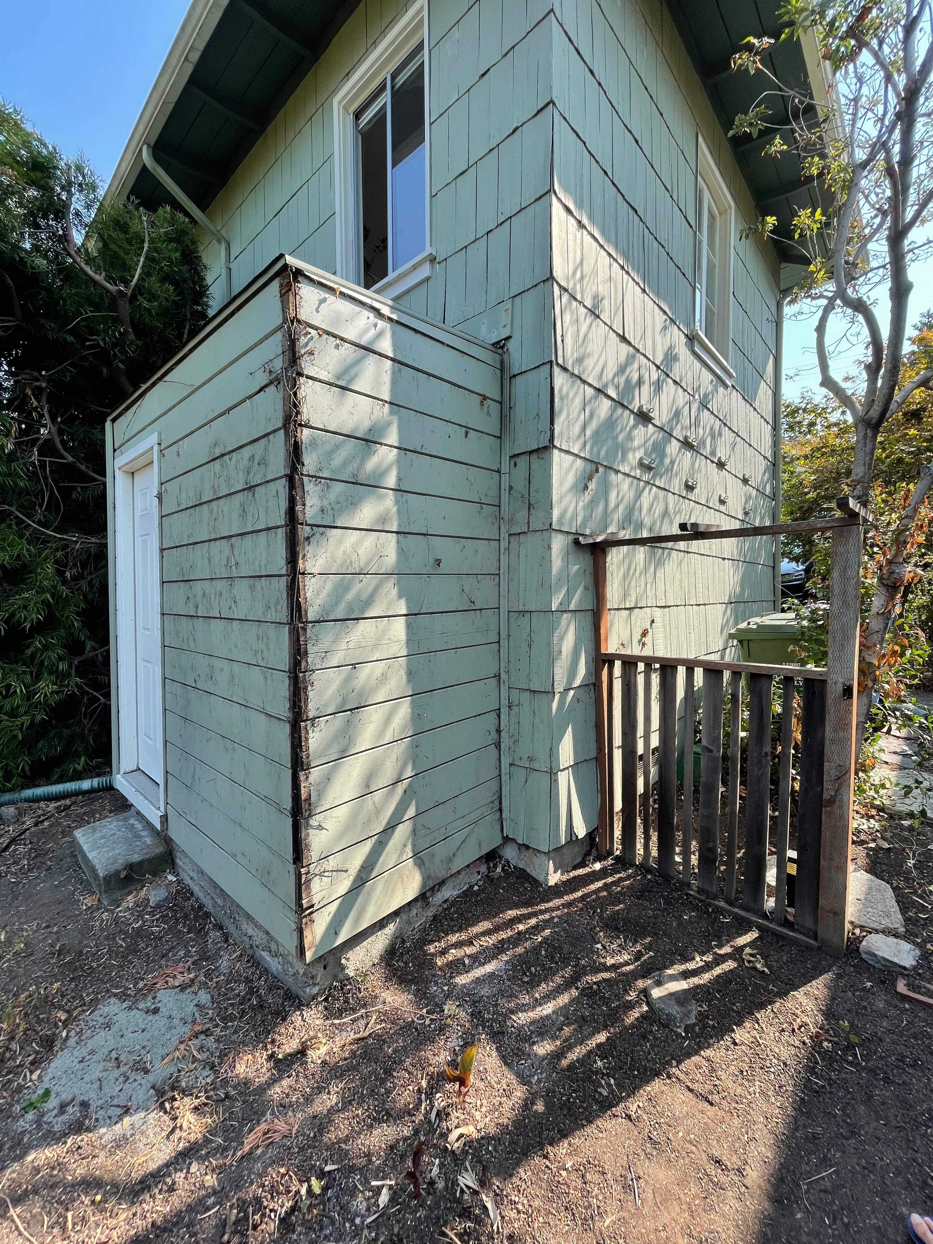 Completed studio exterior