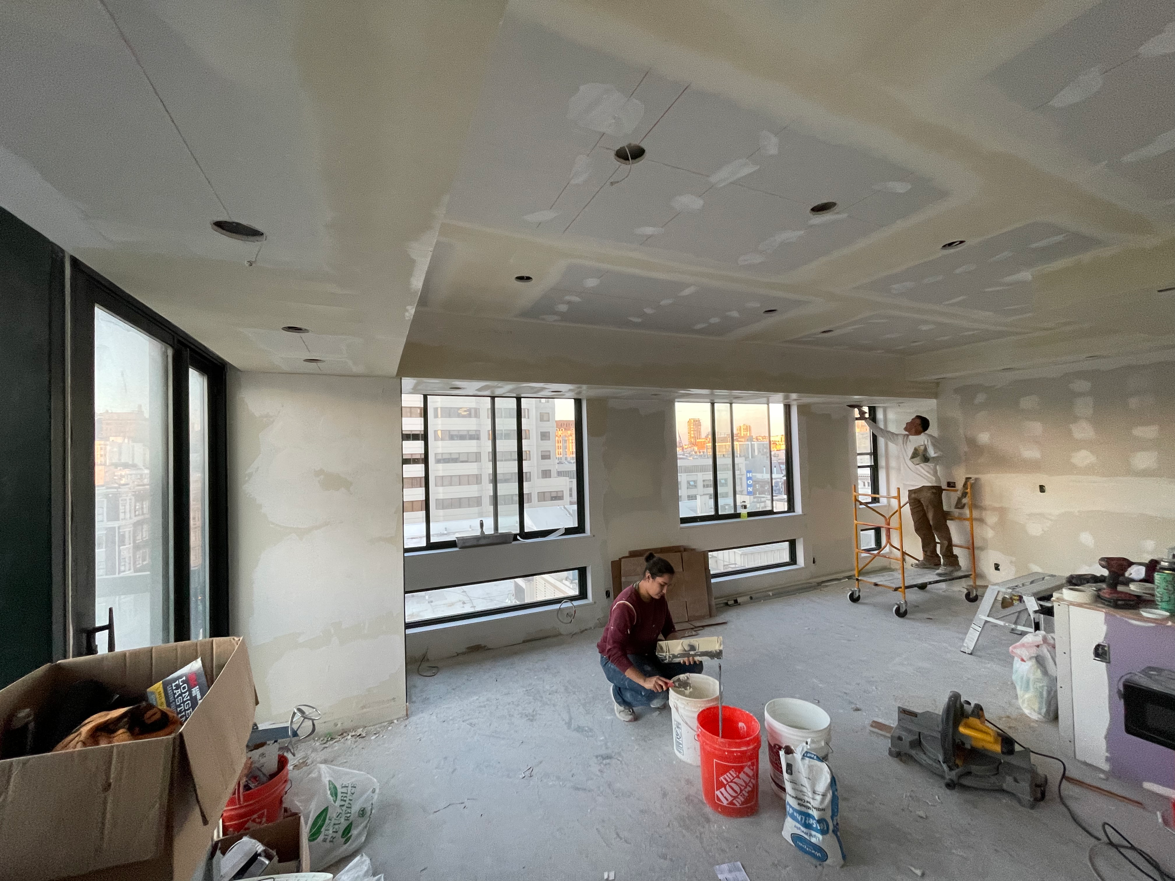 Interior apartment remodel