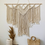 Thumbnail: 95x80cm Macrame wall hanging