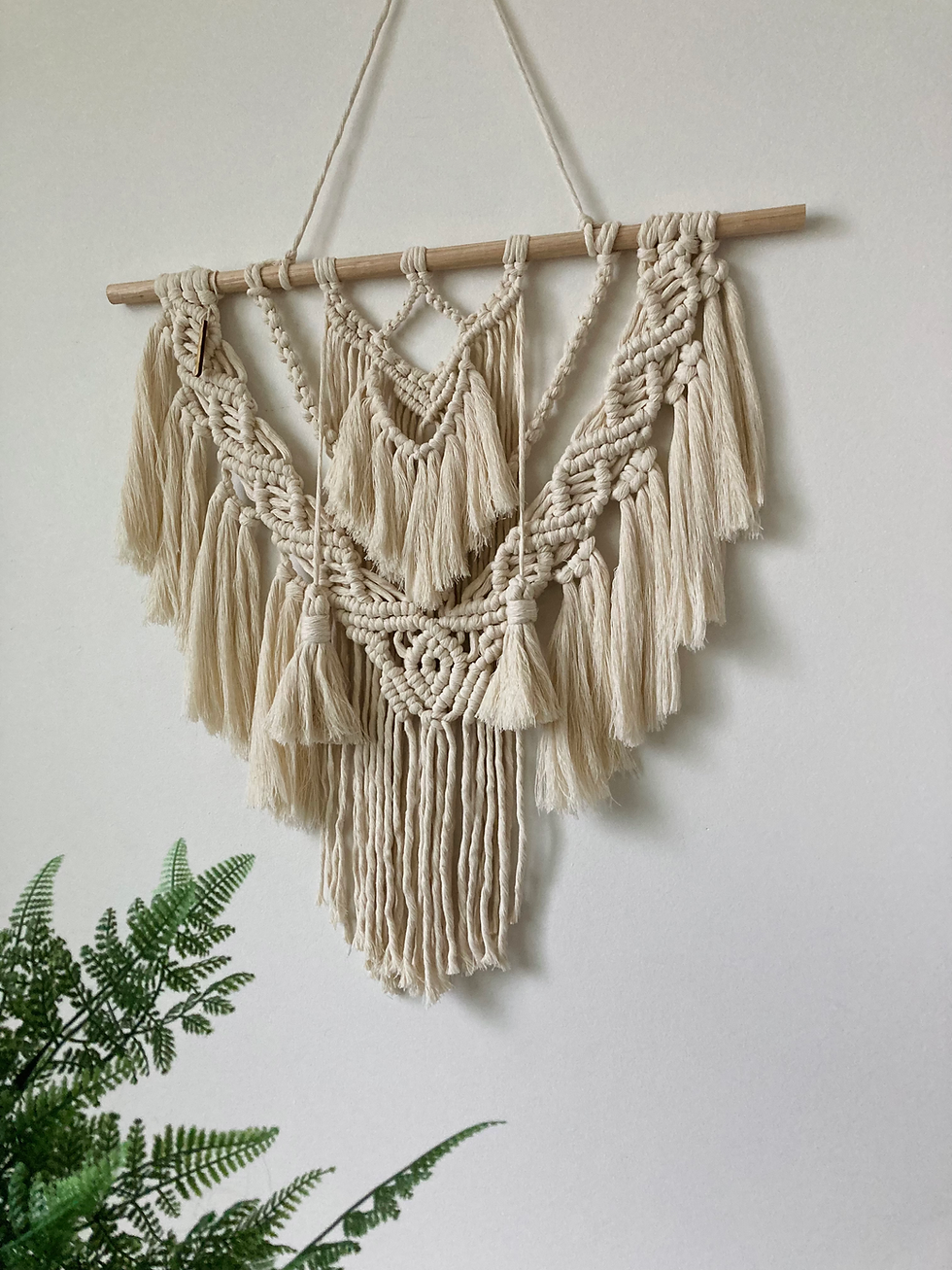 Miniatura: 50x50cm Macrame wall hanging
